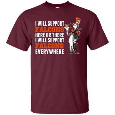 I Will Support Everywhere Bowling Green Falcons T Shirts