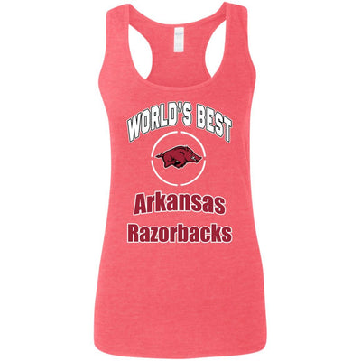 Amazing World's Best Dad Arkansas Razorbacks T Shirts