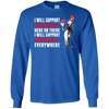 I Will Support Everywhere Cleveland Indians T Shirts