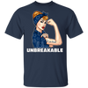 Beautiful Girl Unbreakable Go Indianapolis Colts T Shirt