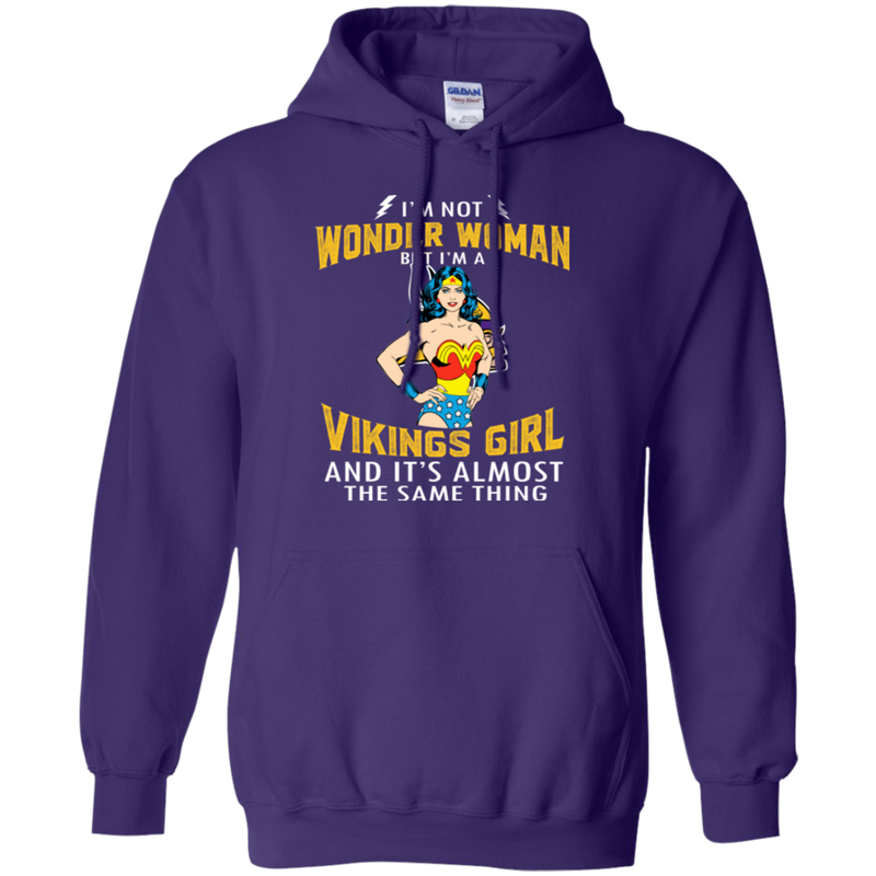 I'm Not Wonder Woman Minnesota Vikings T Shirts