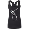 Dabbing Skull Carolina Panthers T Shirts