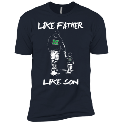 Happy Like Father Like Son Marshall Thundering Herd T Shirts