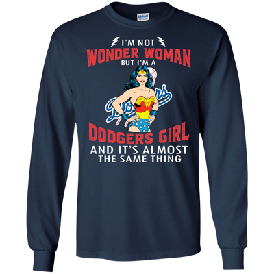 I'm Not Wonder Woman Los Angeles Dodgers T Shirts
