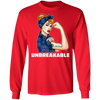 Beautiful Girl Unbreakable Go San Diego Padres T Shirt