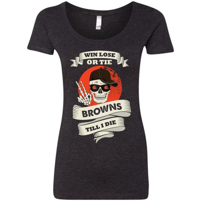 Skull Say Hi Cleveland Browns T Shirts