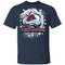 Colorful Earthquake Art Colorado Avalanche T Shirt