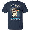 My Pug Into Fitness Donut Pug T Shirts