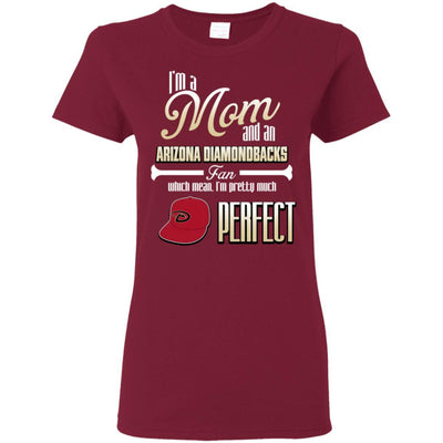 Cool Pretty Perfect Mom Fan Arizona Diamondbacks T Shirt