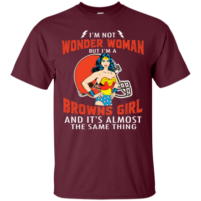 I'm Not Wonder Woman Cleveland Browns T Shirts