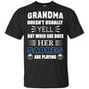 Grandma Doesn't Usually Yell Buffalo Sabres T Shirts