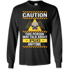Caution This Person May Talk About Pug Anytime T Shirts