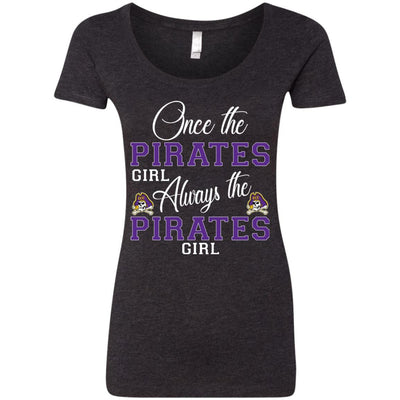 Always The East Carolina Pirates Girl T Shirts