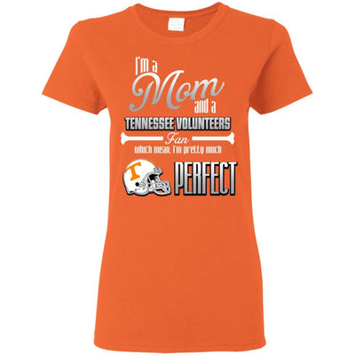 Cool Pretty Perfect Mom Fan Tennessee Volunteers T Shirt