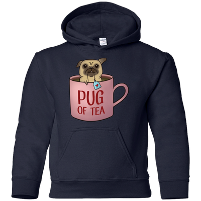 Pug Of Tea T Shirts