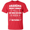 Grandma Doesn't Usually Yell Detroit Red Wings T Shirts