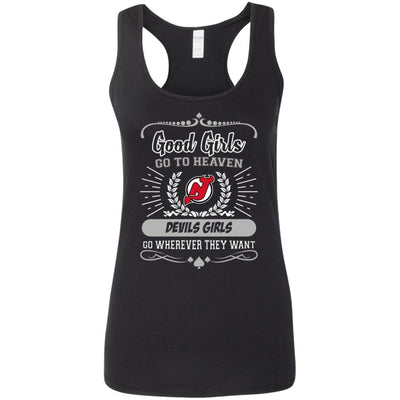 Good Girls Go To Heaven New Jersey Devils Girls T Shirts