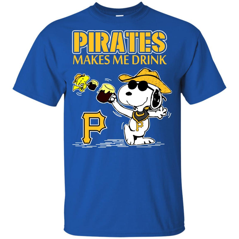 Pittsburgh Pirates Makes Me Drinks T-Shirt