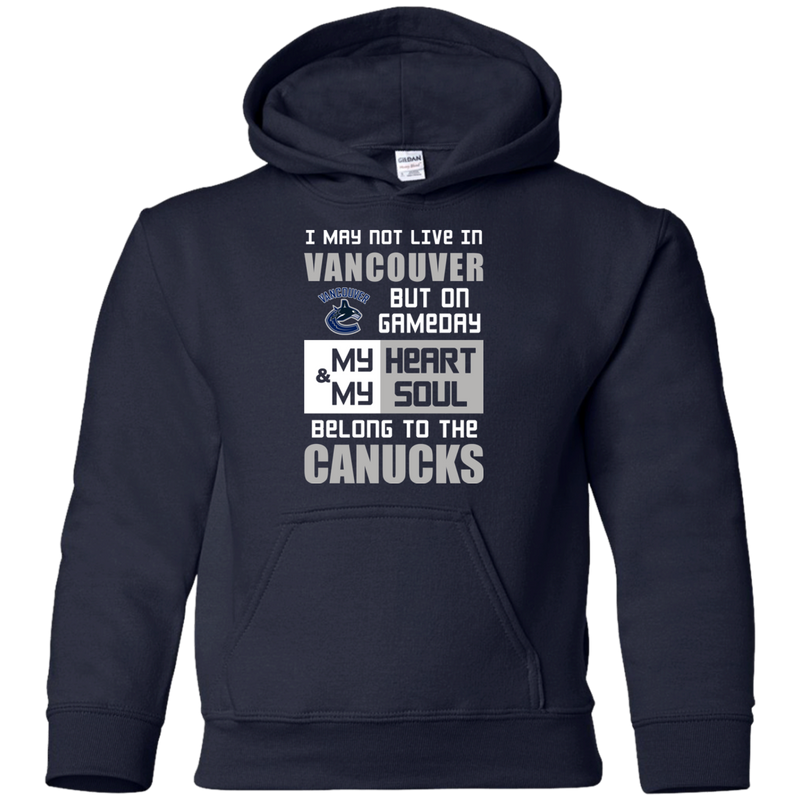My Heart And My Soul Belong To The Vancouver Canucks T Shirts