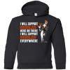 I Will Support Everywhere Baltimore Orioles T Shirts