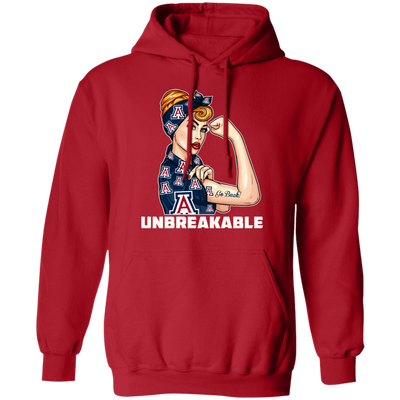 Beautiful Girl Unbreakable Go Arizona Wildcats T Shirt