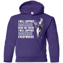 I Will Support Everywhere Colorado Rockies T Shirts