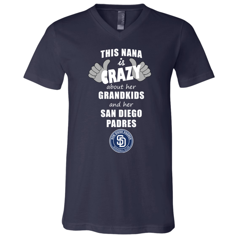This Nana Is Crazy About Her Grandkids And Her San Diego Padres T Shirts
