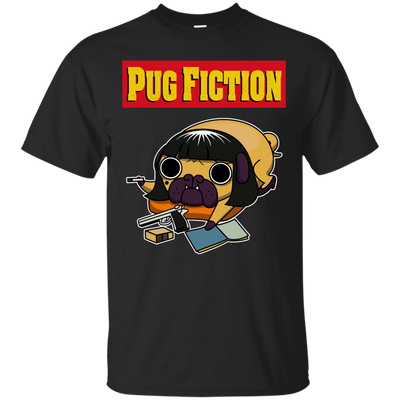 Pug Fiction Pug T Shirts