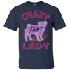 Crazy Pug Lady T Shirts