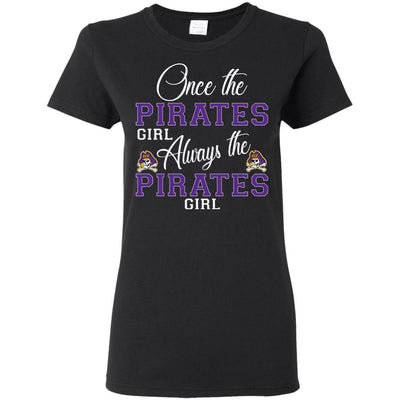 Always The East Carolina Pirates Girl T Shirts