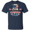 Happy Independence Day Pug T Shirts V1