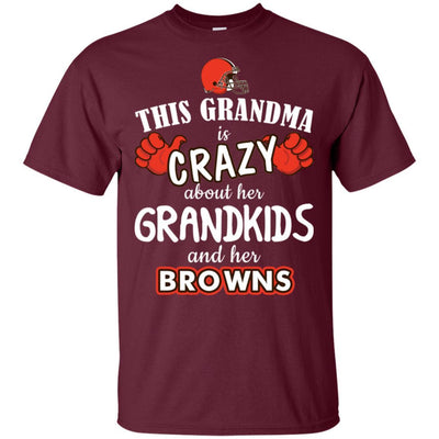 This Grandma Is Crazy About Her Grandkids And Her Cleveland Browns T Shirt