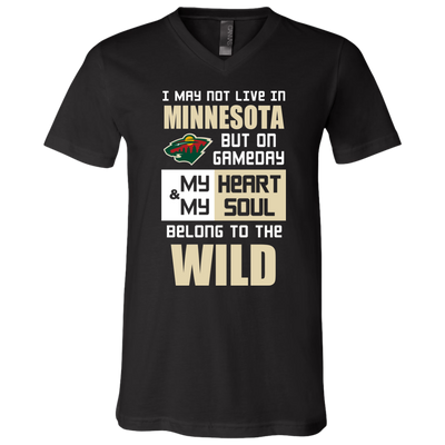 My Heart And My Soul Belong To The Minnesota Wild T Shirts