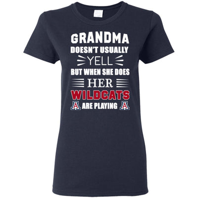 Grandma Doesn't Usually Yell Arizona Wildcats T Shirts