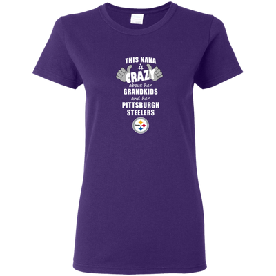 This Nana Is Crazy About Her Grandkids And Her Pittsburgh Steelers T Shirts