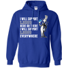 I Will Support Everywhere Detroit Lions T Shirts