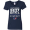 I Hate Being Sexy But I'm Fan So I Can't Help It Houston Texans Navy T Shirts