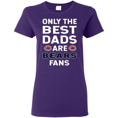Only The Best Dads Are Fans Chicago Bears T Shirts, is cool gift