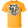 Colorful Earthquake Art Nashville Predators T Shirt