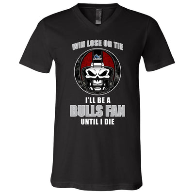 Win Lose Or Tie Until I Die I'll Be A Fan Buffalo Bulls Royal T Shirts