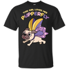 This Girl Loves Her Pupperfly Pug T Shirts