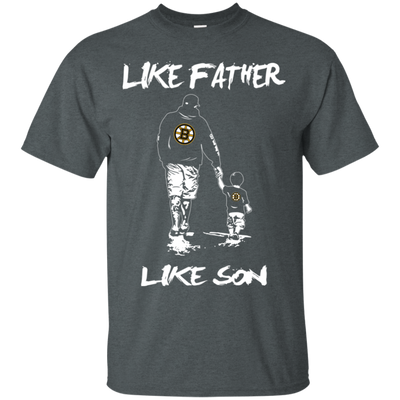 Happy Like Father Like Son Boston Bruins T Shirts