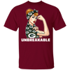 Beautiful Girl Unbreakable Go Green Bay Packers T Shirt