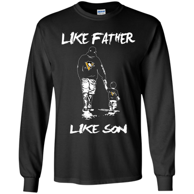 Happy Like Father Like Son Pittsburgh Penguins T Shirts