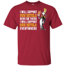I Will Support Everywhere Arizona State Sun Devils T Shirts