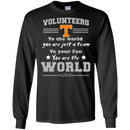 To Your Fan You Are The World Tennessee Volunteers T Shirts