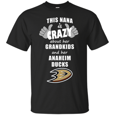 This Nana Is Crazy About Her Grandkids And Her Anaheim Ducks T Shirts