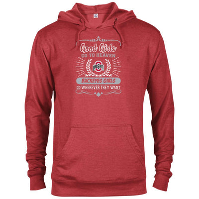 Good Girls Go To Heaven Ohio State Buckeyes Girls T Shirts