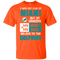 My Heart And My Soul Belong To The Miami Dolphins T Shirts