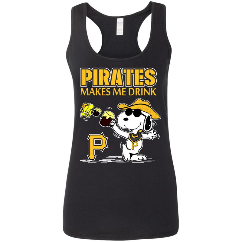 Pittsburgh Pirates Makes Me Drinks T-Shirt